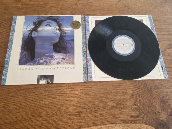 Sandra Into a Secret Land 1988 Virgin Records Virgin ‎– 209 371-630  Deutsche Pressung VG+/VG+